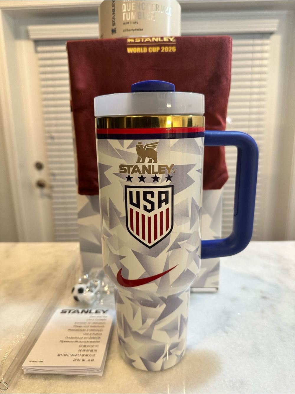 Stanley USA Nike World Cup 2026 MLS Limited Edition Quencher 2.0 Tumbler, 40oz